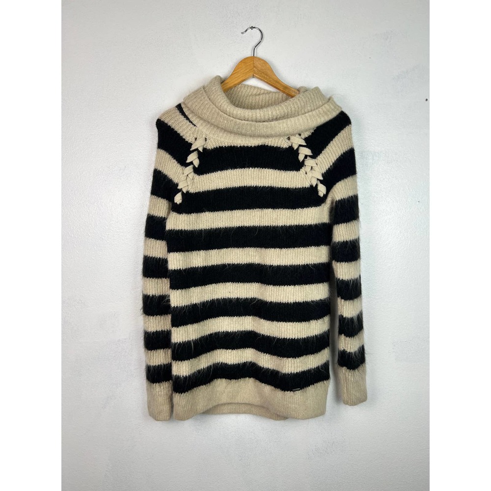 Super Soft Striped Cowl Neck Hollister Sweater size S